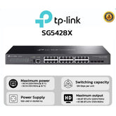 TP - Link wired network switch for network connectivity