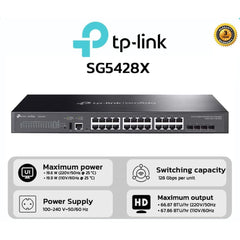 TP - Link wired network switch for network connectivity