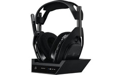 Logitech G Astro A50 X Omni Platform Wireless Gaming Headset + Base Station For Ps5, Xbox, Pc: Playsync Video & Audio Switcher, Hdmi 2.1 4k 120hz Vrr, <24 Bit/48 Khz, 24hr Battery, 2.4ghz & Bt Black