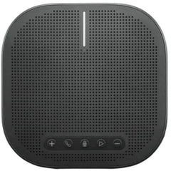 Lenovo Wireless Voip Speakerphone Bluetooth & Usb C Input Omnidireional 360 Degree 4 Mics Support 10 People 6500mah Power Bank , Black