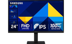 SAMSUNG S3 S30GD Essential 24" IPS Full HD 100Hz Eye-Save & Flicker-Free Technology VGA & HDMI , Black