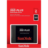 Sandisk Ssd Plus 2tb Sata Iii Solid State Drive (ssd) 2.5"/7mm, Up To 545 Mb/s