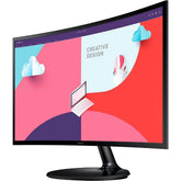 Samsung 24" (D362) Full-HD, VA Curved Monitor, 100Hz , 4MS (GTG), ,Eye Saver Mode & Flicker Free