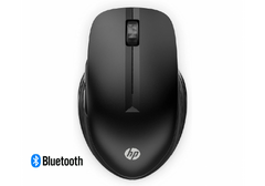 HP 430 Multi-Device Wireless Mouse Dual Bluetooth 5.2 & 2.4 GHz USB Receiver Dongle - 4000 DPI Cursor Tracking, 4 Customizable Buttons