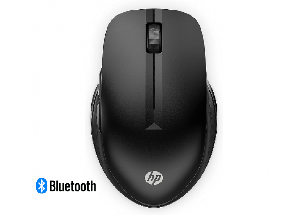 HP 430 Multi-Device Wireless Mouse Dual Bluetooth 5.2 & 2.4 GHz USB Receiver Dongle - 4000 DPI Cursor Tracking, 4 Customizable Buttons HP 430 Multi-Device Wireless Mouse Dual Bluetooth 5.2 & 2.4 GHz USB Receiver Dongle - 4000 DPI Cursor Tracking, 4 Customizable Buttons