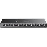 TP - Link TL - SG116P 16 Port Gigabit PoE Switch 16 PoE+ Ports 120W Priority & Isolation Mode PoE Auto Recovery Fanless