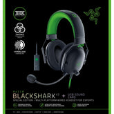 Razer Blackshark V2 Se Gaming Headset Thx Spatial Audio W Usb Sound Card - CompuMe