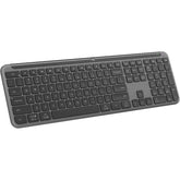 Logitech K950 Signature Slim Full Sized Wireless Keyboard, Easy Switch Keys, Tilt Legs, Bluetooth Low Energy + Logi Bolt Conneivity 10m Wireless Range Arabic& English Layout, Black
