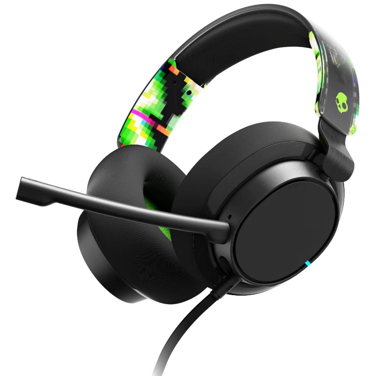 Skullcandy SLYR Pro Wired Lightweight Gaming Headphone (USB-C to USB-A, 3.5mm Aux) Over-Ear Headset w/ Smart Clear Microphone, Rich, Clear Audio, Enhanced Sound Perception, Multi-Platform PC Or Console - Black Digi Hype | S6SPY-P003 | Skullcandy SLYR Pro Wired Lightweight Gaming Headphone (USB-C to USB-A, 3.5mm Aux) Over-Ear Headset w/ Smart Clear Microphone, Rich, Clear Audio, Enhanced Sound Perception, Multi-Platform PC Or Console - Black Digi Hype | S6SPY-P003 |