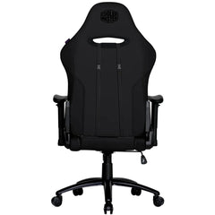Cooler Master Caliber R3C (Black) Gaming Chair w/ Cool-In Technology, Breathable Perforated Cooler Design, Steel Frame, Ultra Comfortable Memory Foam & PU, 2D Armrest, Up To 180° Recline & 150KG Max Weight Load