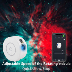 Btf - Lighting Smart Galaxy Projector Compatible with Alexa & Google Home with projectors
