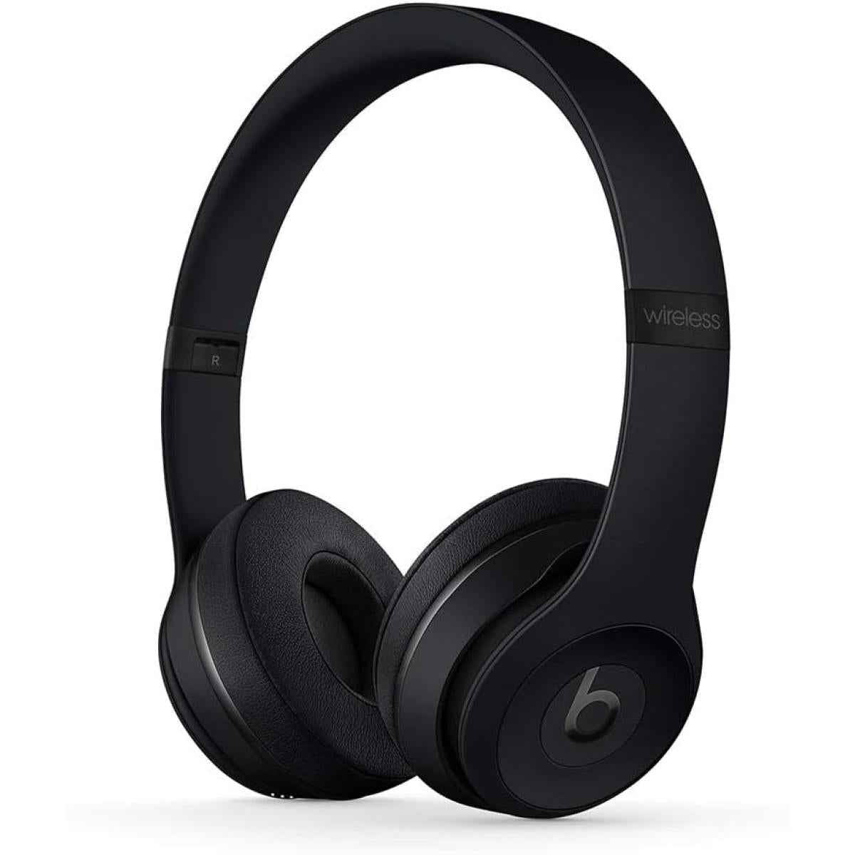 Beats Solo³ Wireless Over Ear Apple W1 Chip Class 1 Bluetooth And 3.5mm Audio Port For A Wired Conneion Up To 40 Hours Of Battery Life Built In Microphone , Black
