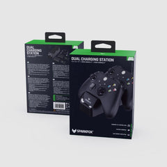 Spark Fox Dual Charging Station for Xbox Series X/ Xbox Series s original with xbox accessories