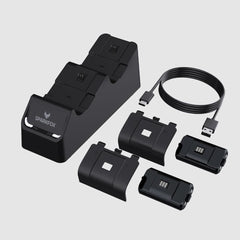 Spark Fox Dual Charging Station for Xbox Series X/ Xbox Series s original with xbox accessories