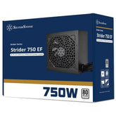 SilverStone Strider 750 EF 230V EU 750W ATX (PS2) 80 Plus White Performance Power Supply w/ Silent 120mm fan | SST-ST750-EF |