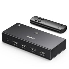 Ugreen 15376 Hdmi Switch 3 In 1 4k60hz With Remote Control
