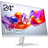 Hp 524sw 24" Ultraslim Ips Full Hd 100hz True Color Low Blue Light Filter W/ 99% Srgb 300 Nits Silver & White - CompuMe