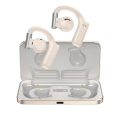 Wiwu Arc T18 Clear Sound Open Wireless Bluetooth Headphone Up To 10 Hours, Bluetooth Range 10m White - CompuMe