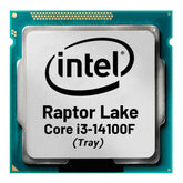 Intel 14Gen i3-14100F 3.5 GHz 4-Core LGA 1700 Desktop Processor, 4 Cores & 8 Threads, 4.7 GHz Max Turbo Frequency, 12MB Cache Memory , Tray