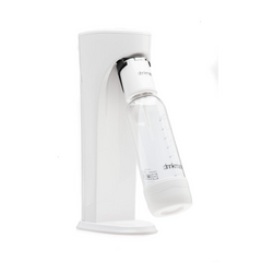 DrinkMate Carbonated Drink Maker With CO2 Cylinder - Red