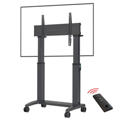 NB North Bayou T70 75"-100" Motorized Height Adjustable Large Display Mobile TV Bracket Trolley