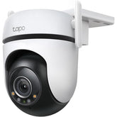 TP-Link Tapo C520WS Outdoor Pan/Tilt Security Wi-Fi Camera with Smart Motion Tracking, IP66 Weatherproof, Multiple Installation Options and Voice Aivated Wired/Wireless Networking, White