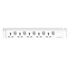 HUNTKEY SZC502 5 PORT SURGE PROTECTOR POWER STRIP 3M CABLE MK PLUG