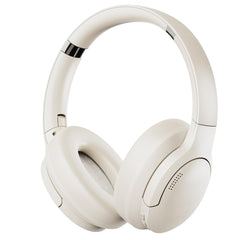 Wiwu Td 02 Soundcool Headset Wireless Bluetooth Headphone Up To 30h Battery Life Hifi Sound White - CompuMe