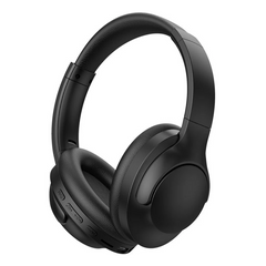Wiwu Td 08 Elite Pure Bass Sound Bluetooth 5.3 Up To 30h Battery Life, Comfortable & Foldable Design Black - CompuMe