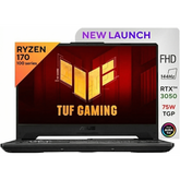 ASUS TUF Gaming A15 (2025) FA506NCQ NEW AMD Ryzen™ 7 170 8-Cores w/ Nvidia RTX 3050 4GB & IPS 144Hz Display - Graphite Black