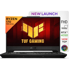 ASUS TUF Gaming A16 (2025) FA607NUQ NEW AMD Ryzen 7 100-Series 170 8-Cores w/ Nvidia RTX 4050 6GB & 144Hz IPS Display - Gray