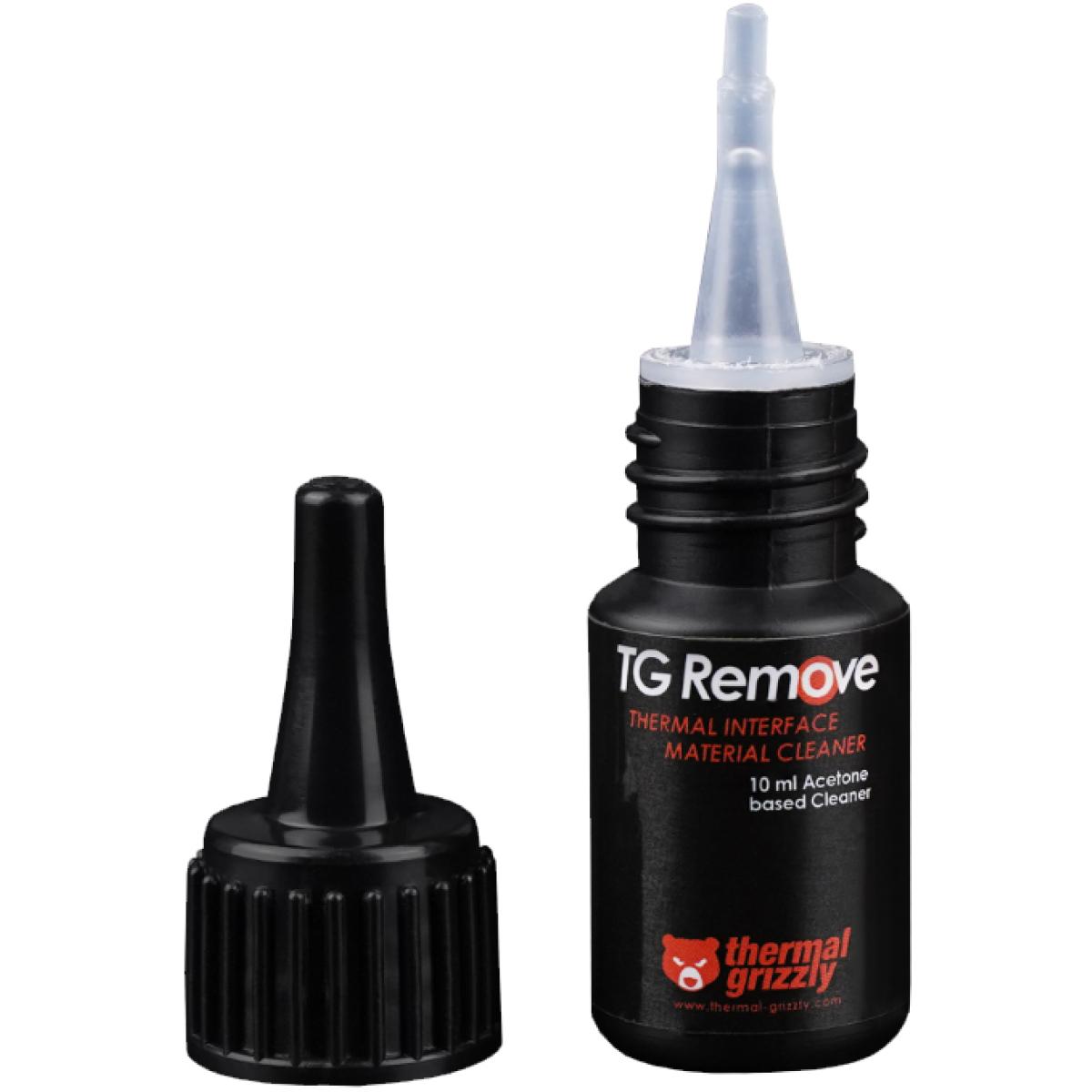 Thermal Grizzly Interface Material Cleaner 10ml Acetone Ideal For Cpu & Gpu Applications Black - CompuMe Thermal Grizzly Interface Material Cleaner 10ml Acetone Ideal For Cpu & Gpu Applications Black - CompuMe