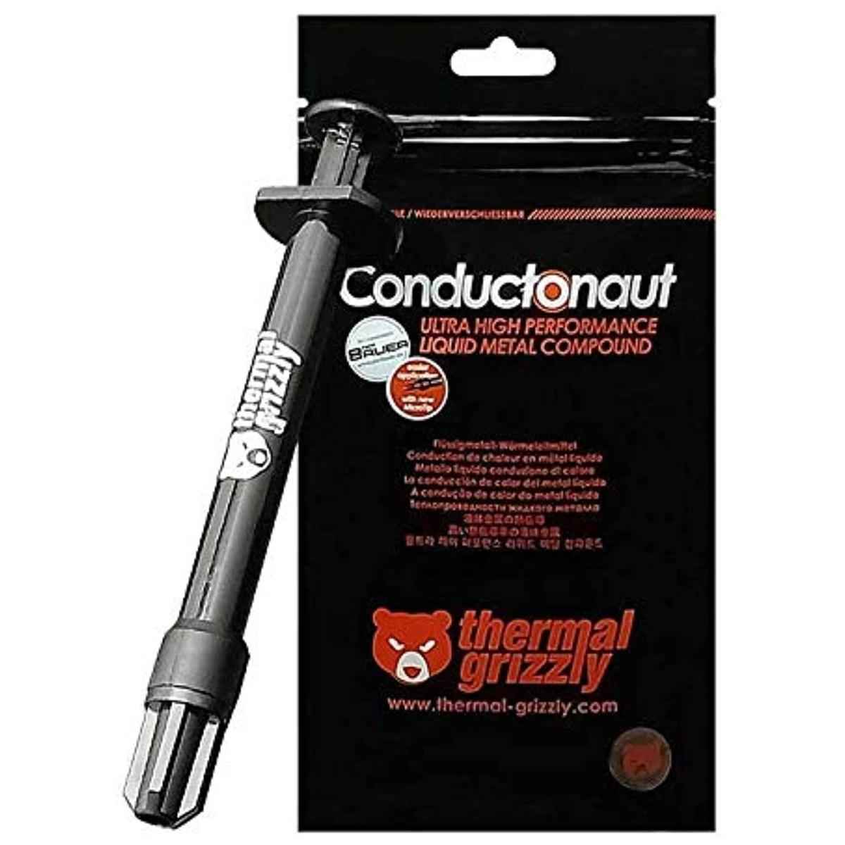 Thermal Grizzly Conduonaut Aluminum Not Suitable For Large Cooling Systems Liquid Metal Thermal Paste For Cpu & Gpu 1 Gram