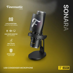Fantech Finecoustic microphone for audio recording