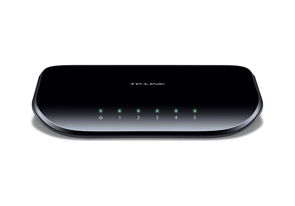 TP-LINK Desktop Switch 5-Port Gigabit TL-SG1005D, Fanless | Traffic Optimization