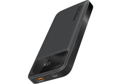 Promate Torq-10 10000Mah Power Bank,Ultra-Slim with 20W USB-C Power Delivery Port, Black