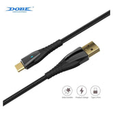 Type-c Data Cable Ty-18179 3m for Ps5 Switch Pro Xbox Controller