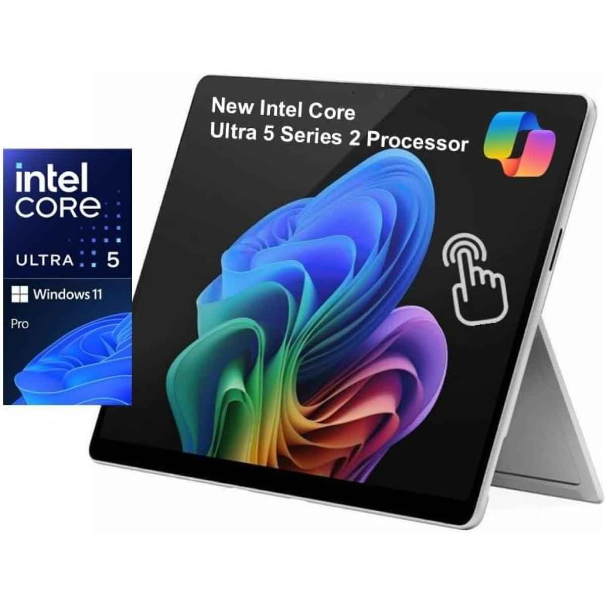 Microsoft Surface Pro 11 (2025) New Intel Core Ultra 5 Gen Ii 236v 8 Cores Next Gen Ai W/ 3k Oled 120hz Touch Display , Platinum