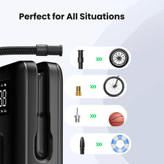 Ugreen 15951 Portable Tire Inflator Portable Electric Air Compressor With Battery