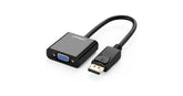 UGREEN DisplayPort to VGA Converter – Black | DP109-20415