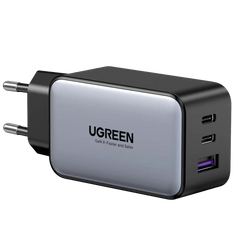 Ugreen 35042 Nexode 65w Usb C Gan Charger 3 Ports Wall Charger