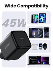 Ugreen 65052 Usb C Gan Infinity Fast Charger 45w Eu