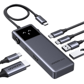 UGREEN USB-C Multiport Adapter – HDMI 4K@60Hz, Gigabit RJ45, 100W PD, 2x USB-A 3.0