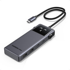 UGREEN USB-C Multiport Adapter – HDMI 4K@60Hz, Gigabit RJ45, 100W PD, 2x USB-A 3.0