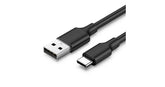 UGREEN US287 USB-A to USB-C Cable 1M – Black | 60116
