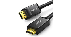 UGREEN DP Male to HDMI Male Cable 1M Black