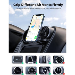 UGREEN Car Phone Holder Air Vent Gravity Phone Mount Suitable for Round Vent