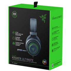 Razer Kraken Ultimate Usb Gaming Headset (gaming Headphones For Pc, Ps4 And Switch Dock With Surround Sound, Anc Microphone And Rgb Chroma) - CompuMe