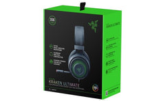 Razer Kraken Ultimate Usb Gaming Headset (gaming Headphones For Pc, Ps4 And Switch Dock With Surround Sound, Anc Microphone And Rgb Chroma)