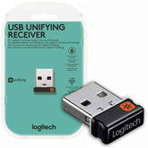 Logitech Usb Unifying Receiver 2.4 Ghz Wireless Compatible W/ Logitech Unifying Devices Up To 10m & 6 Devices